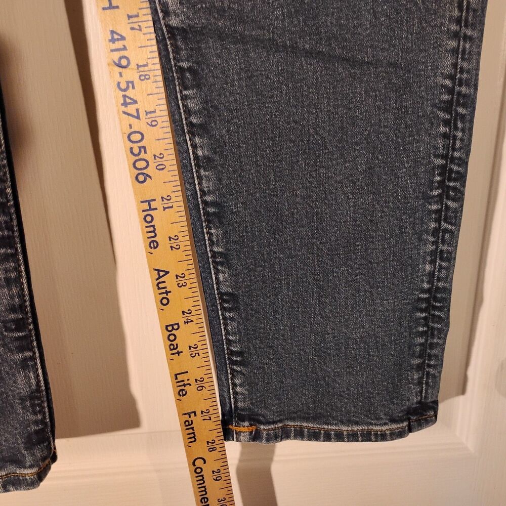 American Eagle jeans mens 32x30 blue denim stretch athletic fit tapered leg - Picture 6 of 11